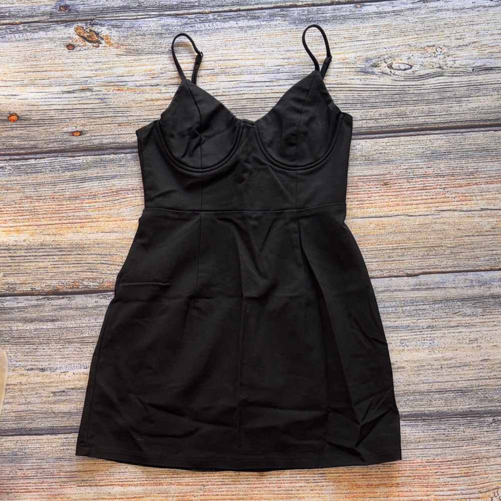 Princess Polly Black Mini Dress